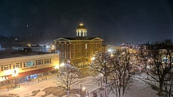 Weather camera view of City of Woodstock.