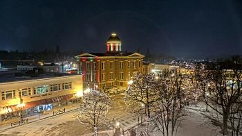 Weather camera view of City of Woodstock.