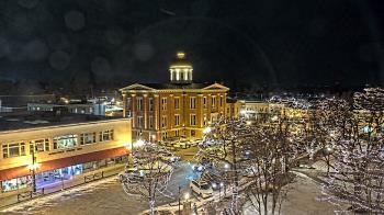 Weather camera view of City of Woodstock.