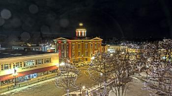 Weather camera view of City of Woodstock.