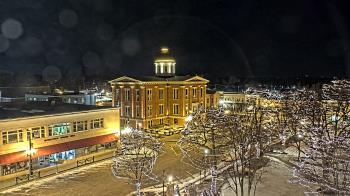 Weather camera view of City of Woodstock.