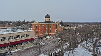 Weather camera view of City of Woodstock.