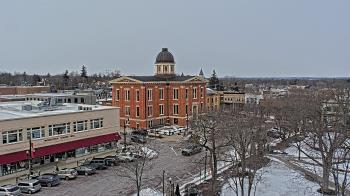 Weather camera view of City of Woodstock.