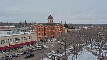 Weather camera view of City of Woodstock.