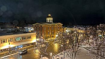 Weather camera view of City of Woodstock.