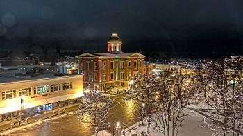 Weather camera view of City of Woodstock.