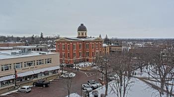 Weather camera view of City of Woodstock.