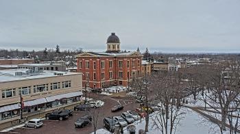 Weather camera view of City of Woodstock.