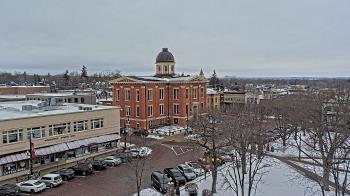 Weather camera view of City of Woodstock.