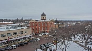 Weather camera view of City of Woodstock.