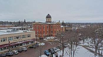 Weather camera view of City of Woodstock.