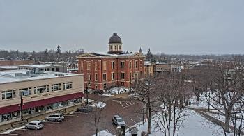 Weather camera view of City of Woodstock.