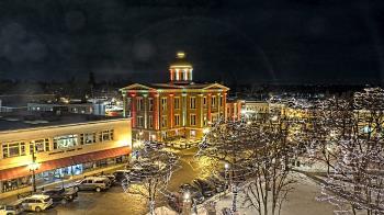 Weather camera view of City of Woodstock.