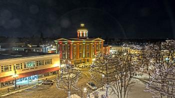 Weather camera view of City of Woodstock.