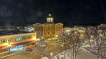 Weather camera view of City of Woodstock.