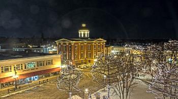 Weather camera view of City of Woodstock.