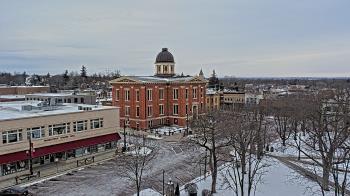 Weather camera view of City of Woodstock.