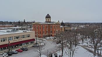 Weather camera view of City of Woodstock.