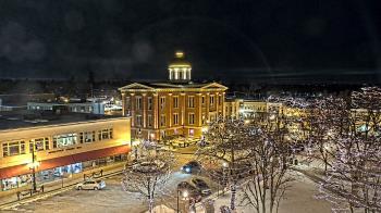 Weather camera view of City of Woodstock.