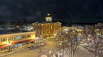 Weather camera view of City of Woodstock.
