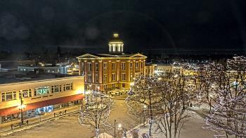 Weather camera view of City of Woodstock.