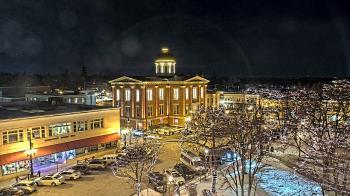 Weather camera view of City of Woodstock.