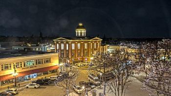 Weather camera view of City of Woodstock.