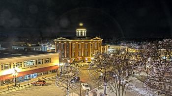 Weather camera view of City of Woodstock.