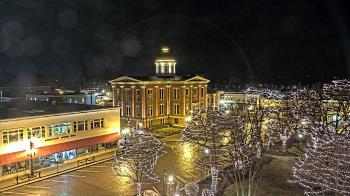 Weather camera view of City of Woodstock.