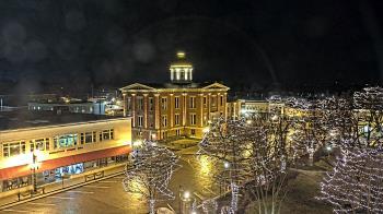 Weather camera view of City of Woodstock.