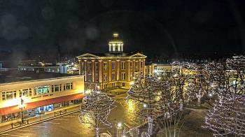 Weather camera view of City of Woodstock.