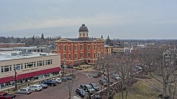 Weather camera view of City of Woodstock.