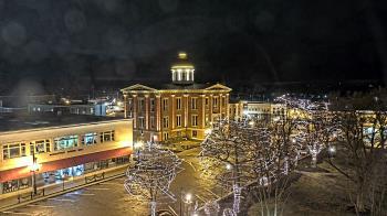 Weather camera view of City of Woodstock.