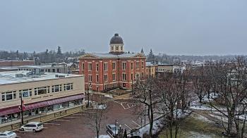 Weather camera view of City of Woodstock.