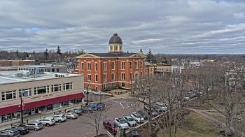 Weather camera view of City of Woodstock.