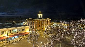 Weather camera view of City of Woodstock.