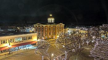 Weather camera view of City of Woodstock.