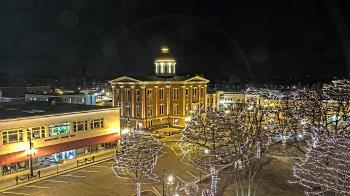Weather camera view of City of Woodstock.