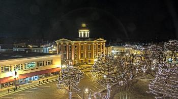 Weather camera view of City of Woodstock.