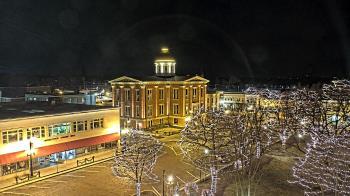 Weather camera view of City of Woodstock.