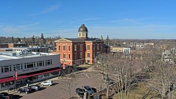 Weather camera view of City of Woodstock.