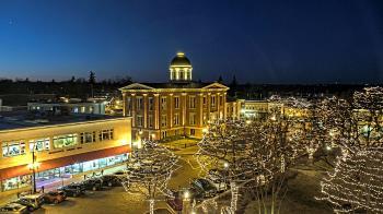 Weather camera view of City of Woodstock.