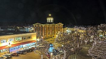 Weather camera view of City of Woodstock.