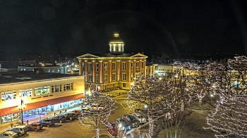 Weather camera view of City of Woodstock.