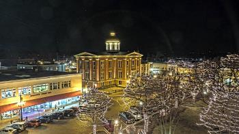 Weather camera view of City of Woodstock.