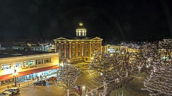 Weather camera view of City of Woodstock.
