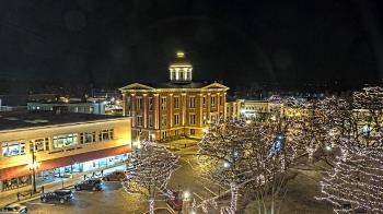 Weather camera view of City of Woodstock.