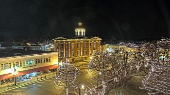 Weather camera view of City of Woodstock.