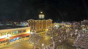 Weather camera view of City of Woodstock.