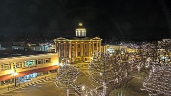 Weather camera view of City of Woodstock.